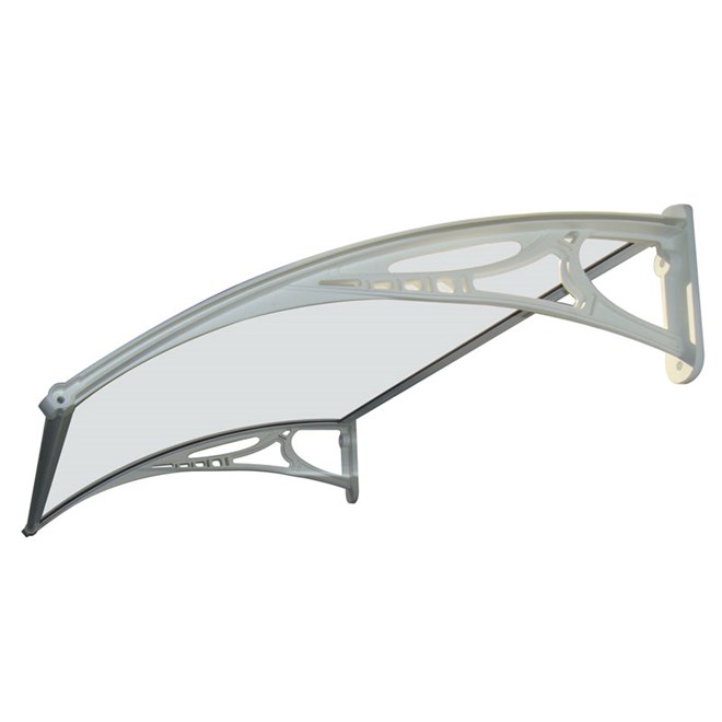 75cm Solid Frost Polycarbonate Canopy