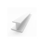 Castellated QuickBoard H Trim Joiner 38X27mm 2.7M Arctic White