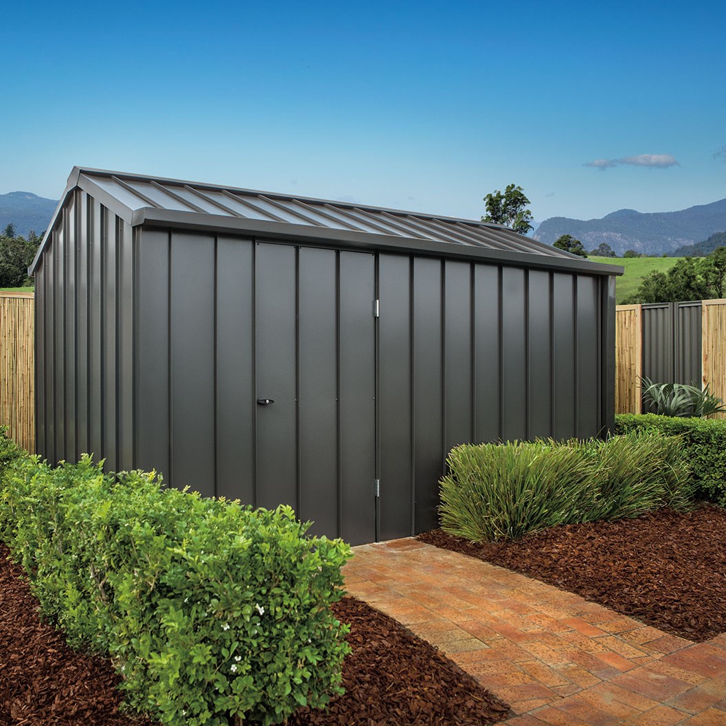 Handi-Hilander Garden Shed HH4 4.00x2.63m Gutter Side Door 