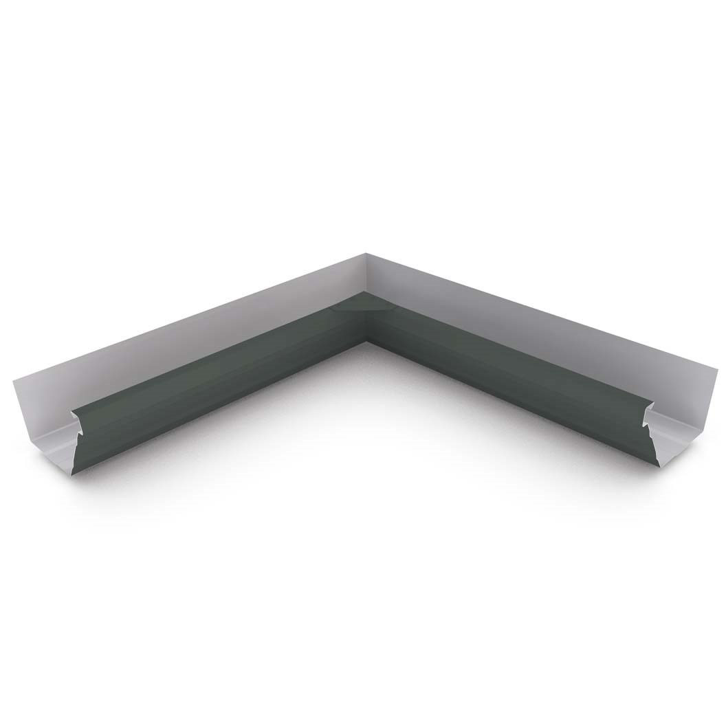 HK Gutter Internal Mitre Slate Grey