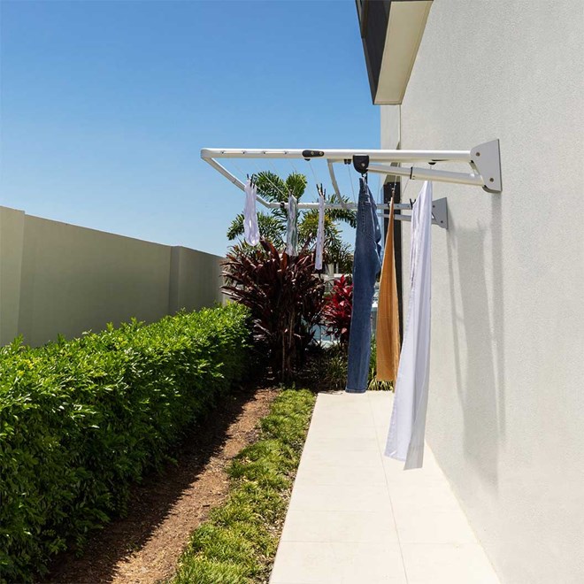 Hills Surfmist Folding Double Clothesline