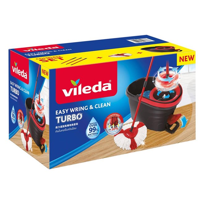 Vileda Easy Wring & Clean Turbo Spin Mop