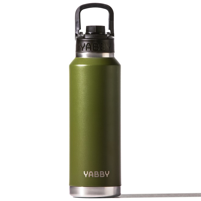 Yabby 1.2L Insulated Drink Bottle Bush Green