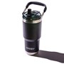 Yabby 950ml Insulated Drink Bottle Black Rock