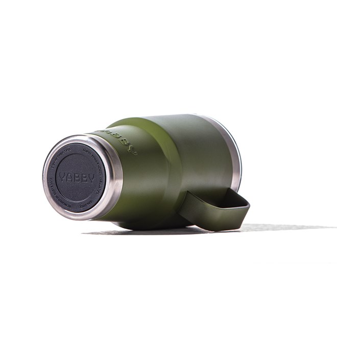 Yabby 850ml Insulated Tumbler With Handle Bush Green