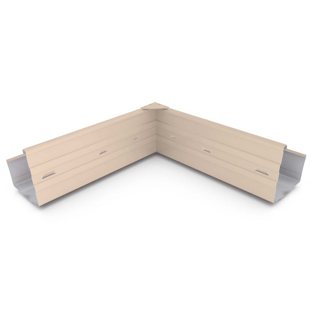 hi-square gutter internal mitre slotted merino