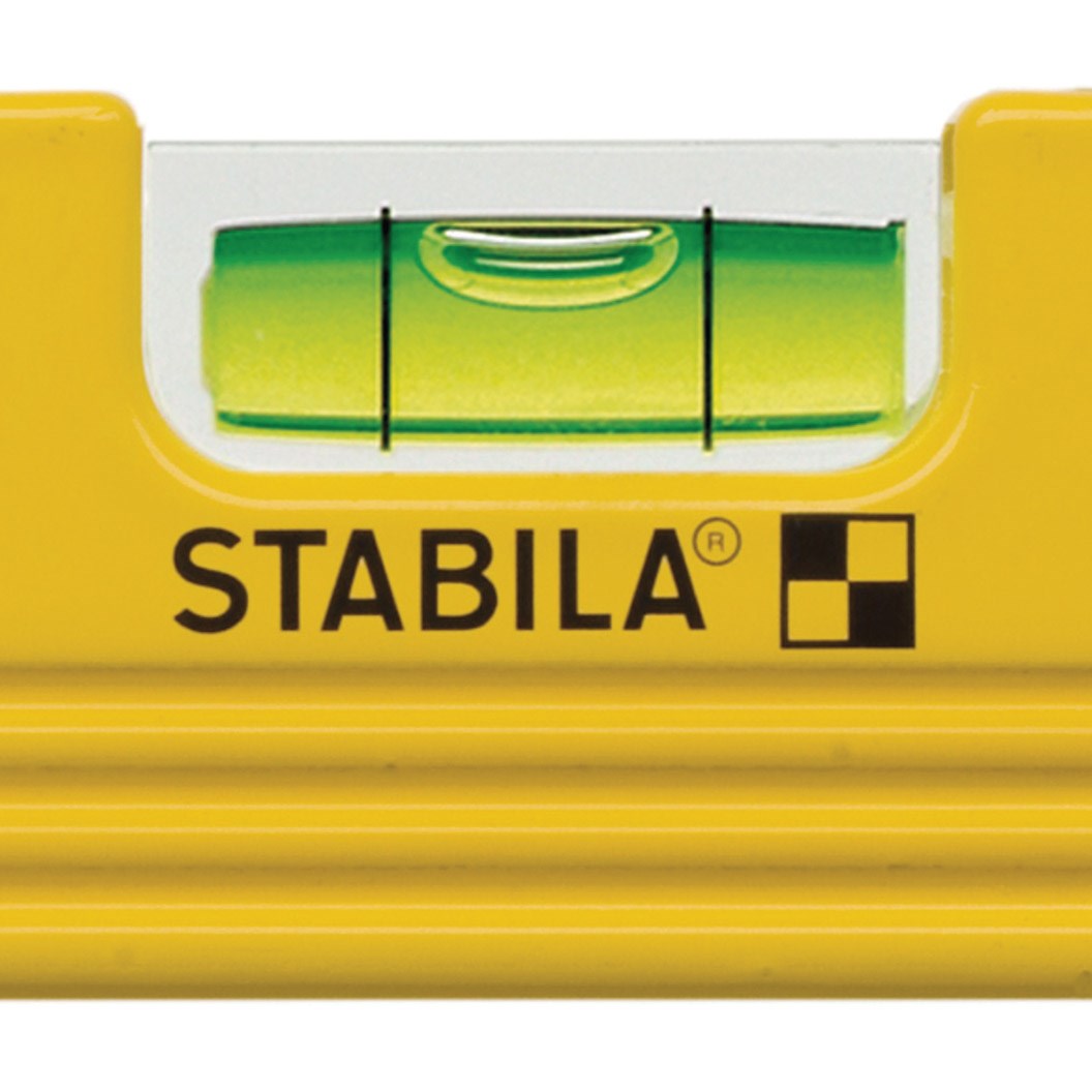 Stabila 250mm RE Magnet Die cast Level 2 Vial With Holster