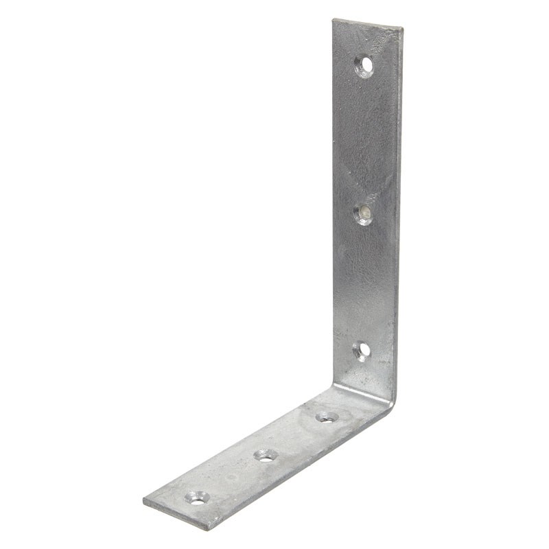 Zenith Hot Dipped Galvanised Angle Bracket 200 x 150 x 40 x 4mm