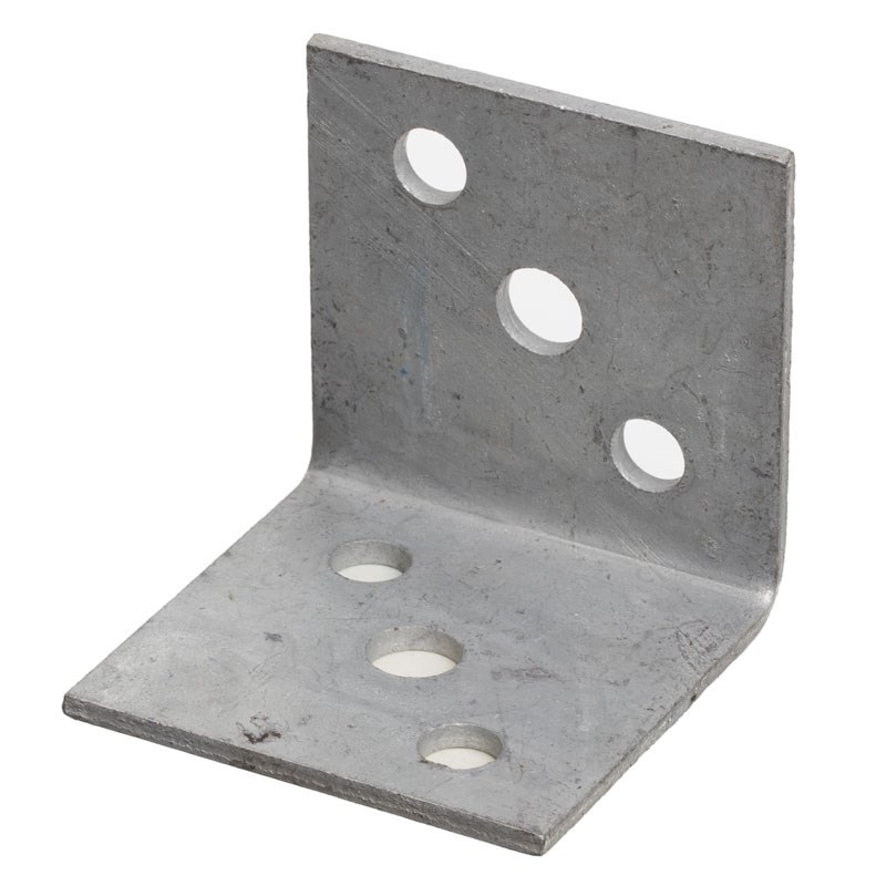 Zenith Hot Dipped Galvanised Angle Bracket 75 x 75 x 75 x 4mm