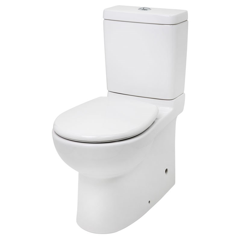 Milano Close Coupled Flush To Wall Toilet Suite