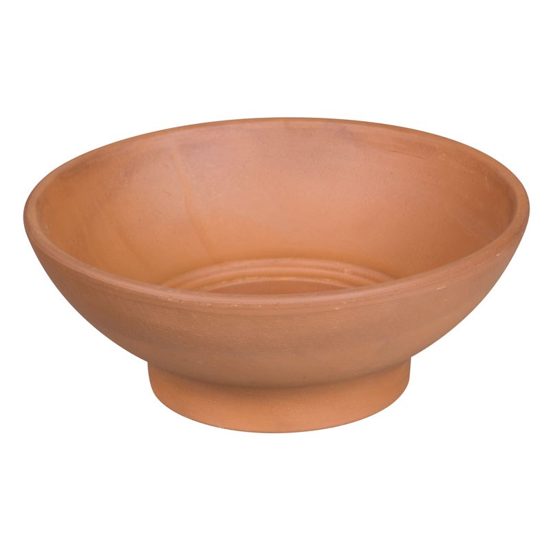 Northcote Pottery Outdoor Terracotta Low Bowl 260 X 110mm