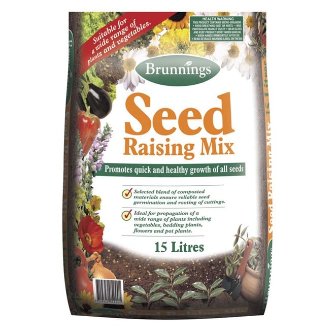 Brunnings Seed Raising Mix 15l 