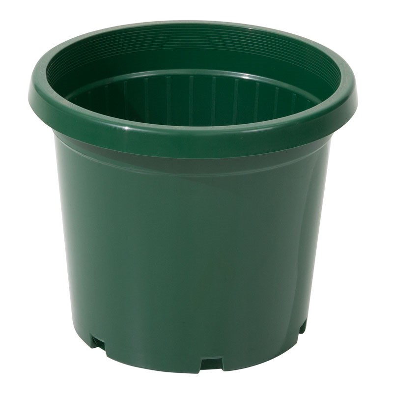 green nursery slimline plastic pot 300mm