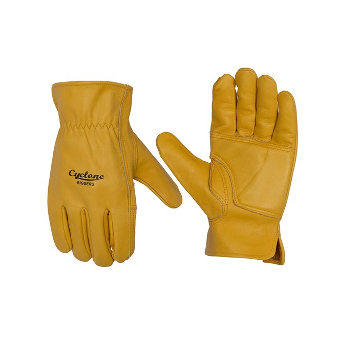 Cyclone Top-Grain Leather Riggers Gloves Medium