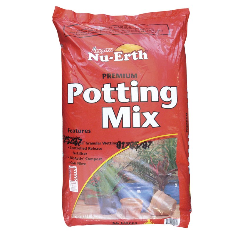 Amgrow 36L Nu-Earth Premium Potting Mix