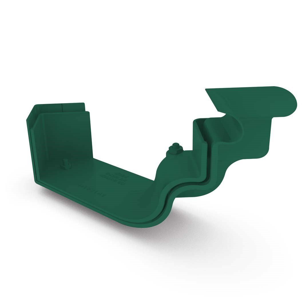 OG Gutter 125 Internal Two Piece Cast Angle 90° Caulfield Green