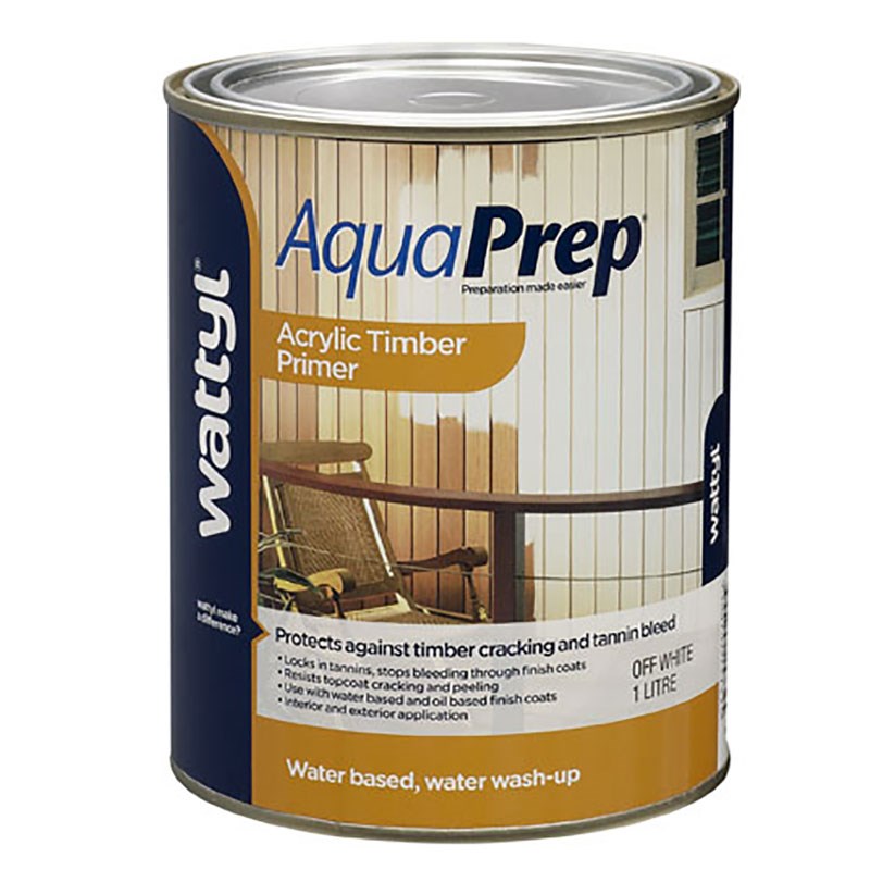 Wattyl Aqua Prep Acrylic Timber Primer 1L