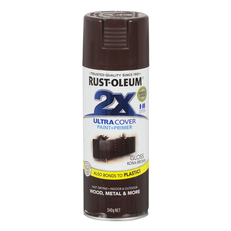 RustOleum 2X Ultra Cover Gloss Kona Brown