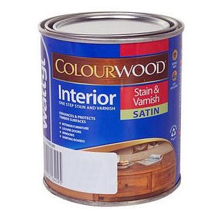 Colourwood Interior Stain And Varnish Satin New Maple 1L