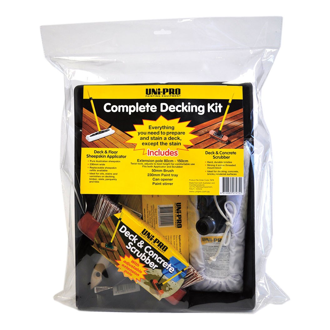 Complete Decking Cleaning Kit 7 Piece