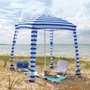 Cabana Beach Shade With Wall Panel 1.8m x 1.8m