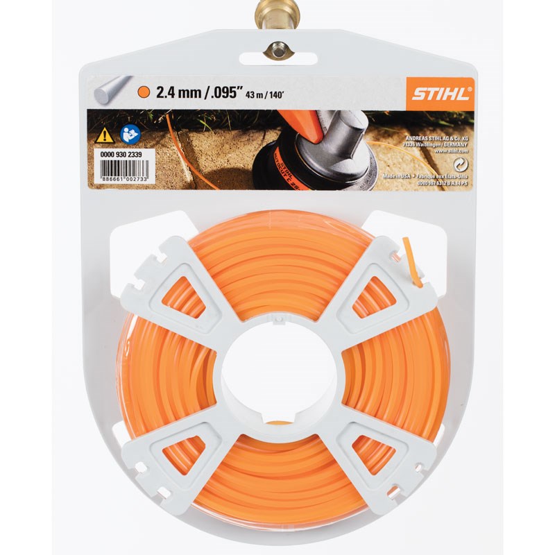 stihl 2.4mm x 43m nylon trimmer line