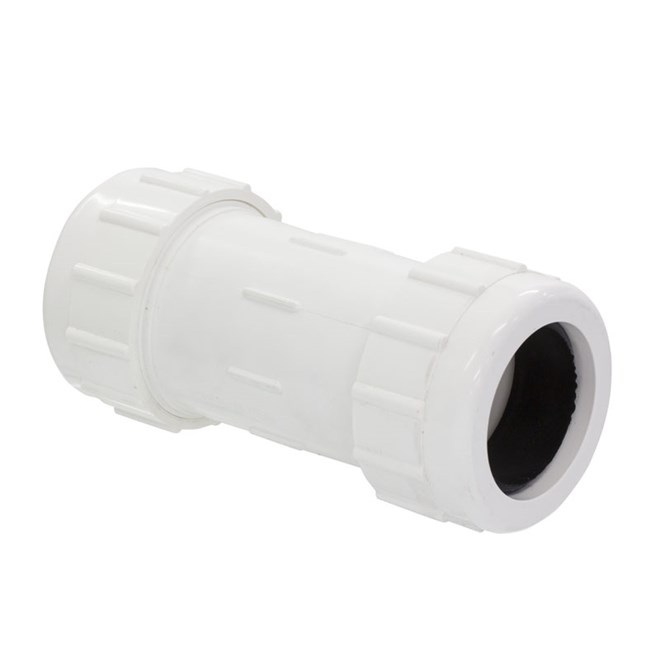 15mm HP PVC Compression Coupling