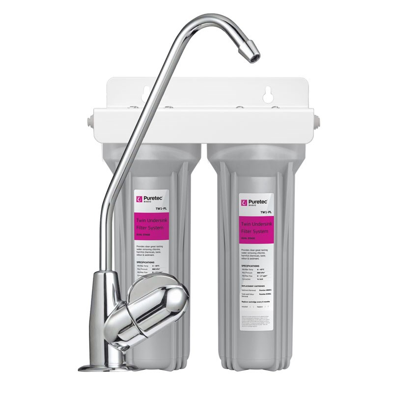 Puretec Twin Undersink Filter System