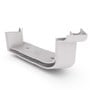 Quad Gutter Low Front 115 External Two Piece Cast Angle 90° Gull Grey