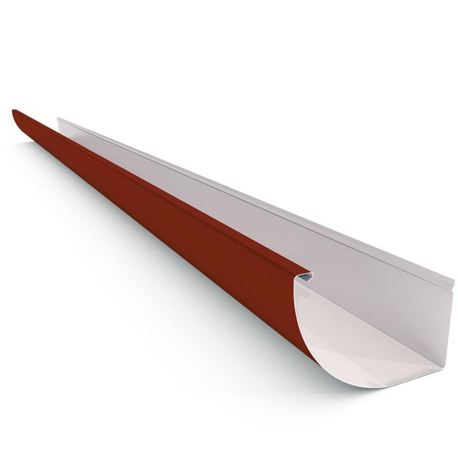 Quarter Round Gutter Heritage Red