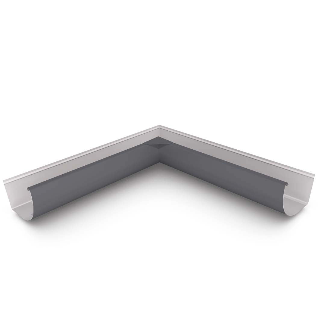 Quarter Round Gutter Internal Mitre Granite