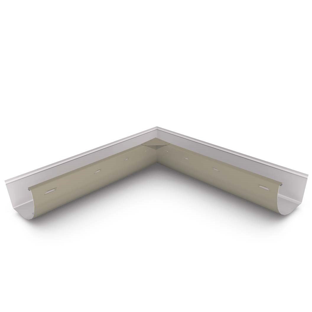 Quarter Round Gutter Internal Mitre Slotted River Reed