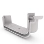 Quad Gutter 115 Internal Two Piece Cast Angle 90° Gull Grey