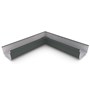 Quad Gutter 175 Internal Mitre Slate Grey