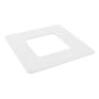 Quickscreen Dress Ring To Suit 50 x 50mm Post White