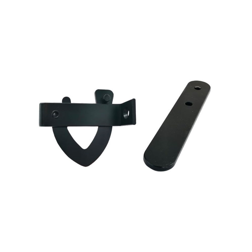 Trio Gate Latch D Pattern in Black