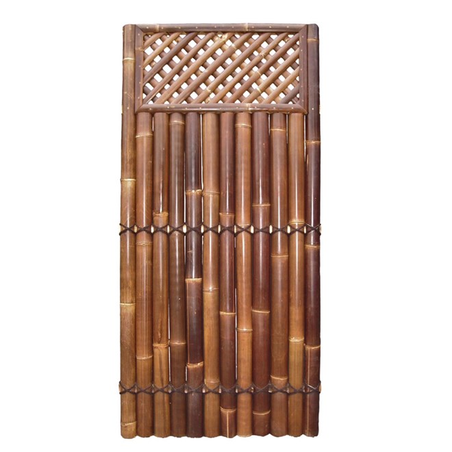 Bamboo Decorative Screen With Trellis 1.8x0.9m