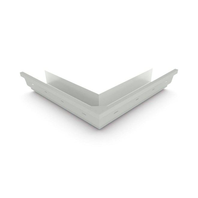 S Gutter External Mitre Zinc/Aluminium