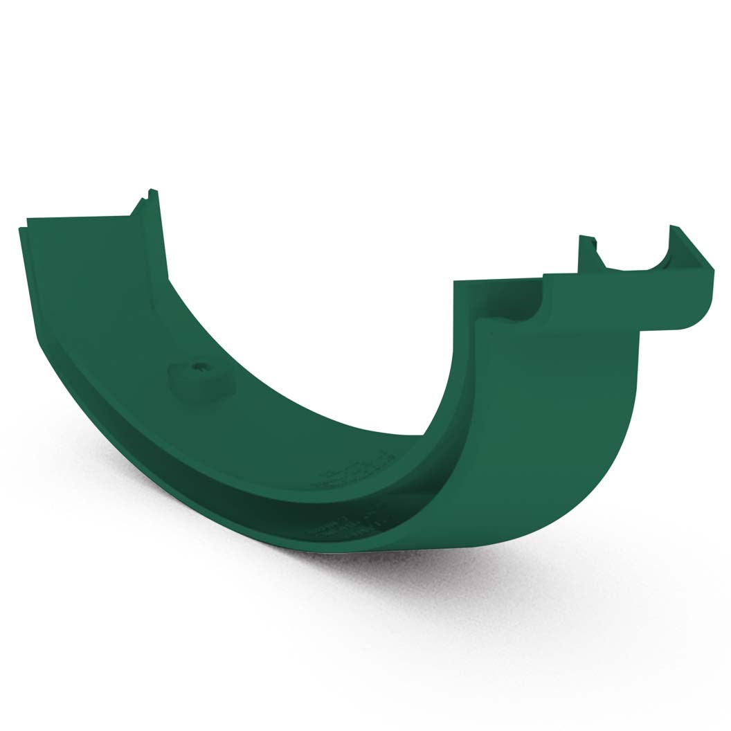 Smoothline Gutter External Two Piece Cast Angle 90° Caulfield Green