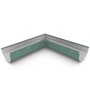 Smoothline Gutter Internal Mitre Slotted Rivergum