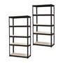 Shed Style Slot-n-lock 5 Shelf Unit Bundle