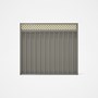 Good Neighbour® Superdek® Screen Top Extension Panel Frame: Birch, Lattice: Cream