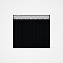 Good Neighbour® Superdek® Screen Top Extension Panel Frame: Gun Metal, Lattice: White