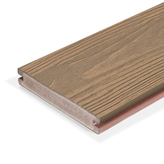 Eva-last Apex Plus Composite Decking 140x24mm Grooved Edge Himalayan Cedar 5400mm