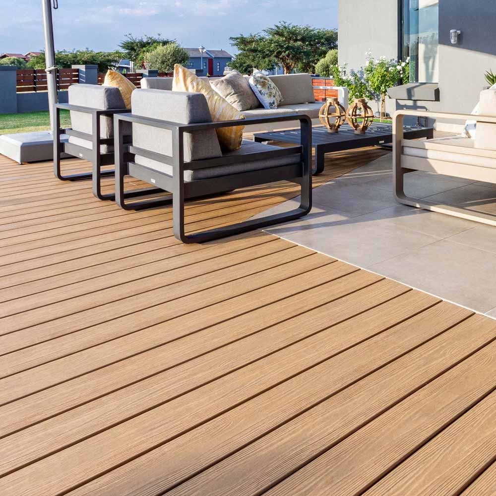 Eva-last Apex Plus Composite Decking 140x24mm Square Edge Himalayan Cedar 5400mm