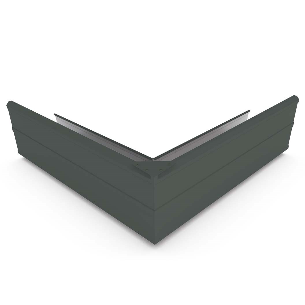 VFM Gutter External Mitre Slate Grey