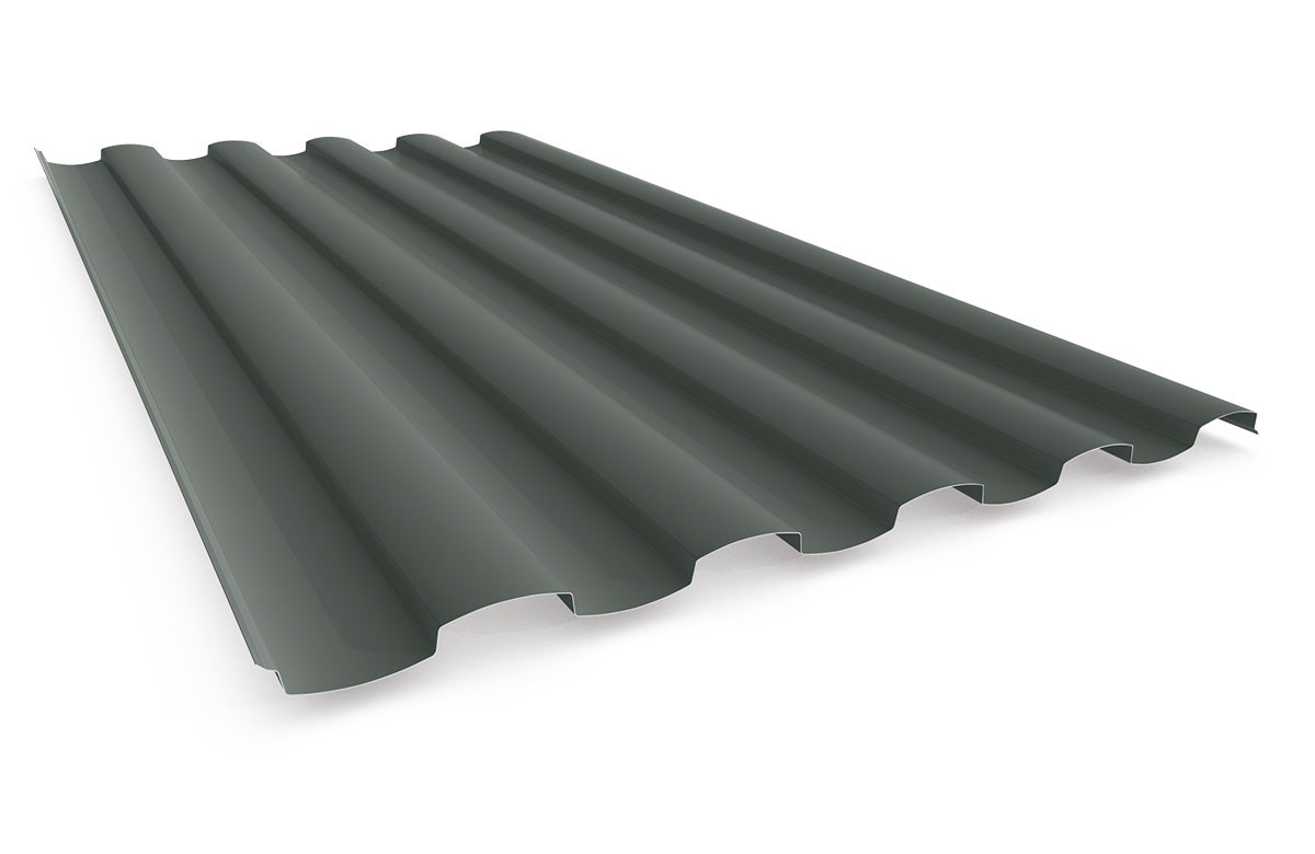 Wavelok Fence Sheet Premium .35mm BMT Slate Grey