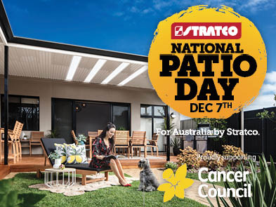 stratco national patio day